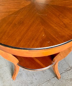 lot 84 image: Petite Vintage Two Tiered Side Table
