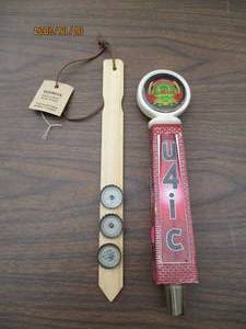 lot 73 image: U4ic Bar tap handle and Redneck nov...