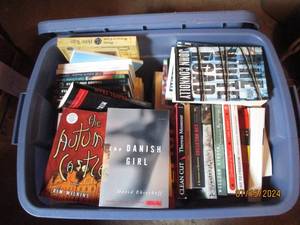 lot 200 image: Large covered tote full of brand ne...