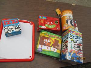 lot 100 image: Lot of childrens multi-player game...