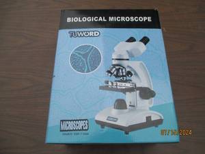 lot 102 image: Tuword biological microscope in ori...