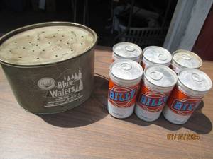 lot 140 image: Vintage 6-pack of Billy Beer and Me...