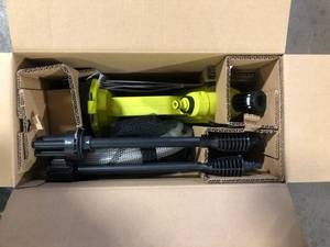 lot 13 image: RYOBI ONE 18V EZClean 320 PSI 0.8 GPM Cordless Battery Cold Water Power Cleaner (Tool Only)    Customer Returns See Pictures