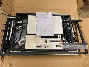 Two-Tier L-Shaped Computer Desk