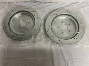 Rear Passenger and Driver Side Brake Rotors