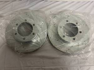 Front Passenger and Driver Side Brake Rotors