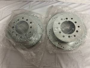 Rear Passenger and Driver Side Brake Rotors