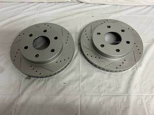 Front Passenger and Driver Side Brake Rotors - 803278