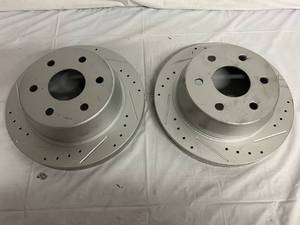 Rear Passenger and Driver Side Brake Rotors - 803279