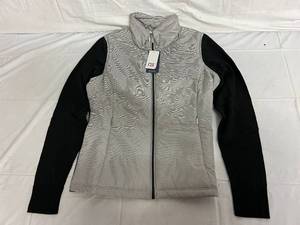 Grey and Black Ladies Cora Quilted Jacket - M