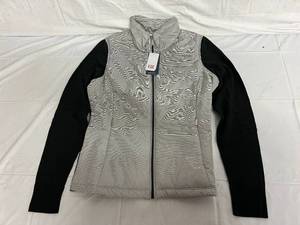 Grey and Black Ladies Cora Quilted Jacket - M