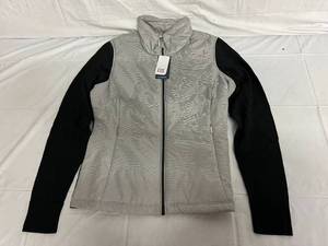Grey and Black Ladies Cora Quilted Jacket - M