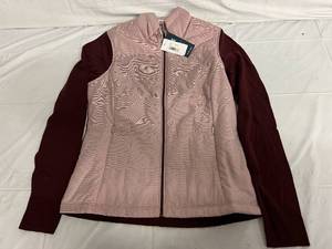 Pink and Black Ladies Cora Quilted Jacket - M