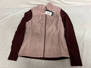 Pink and Black Ladies Cora Quilted Jacket - M