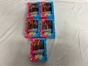 5 x 12ct Pack of Sweet Tarts Candy Canes