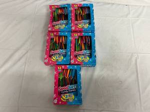 5 x 12ct Pack of Sweet Tarts Candy Canes