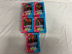 5 x 12ct Pack of Sweet Tarts Candy Canes