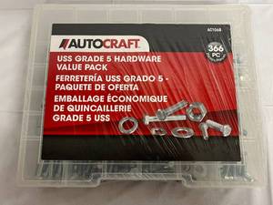 366pc Pack of Autocraft USS Grade 5 Hardware