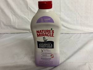 12 Bottles of Natures Miracle Pet Shampoo and Conditioner