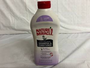 12 Bottles of Natures Miracle Pet Shampoo and Conditioner