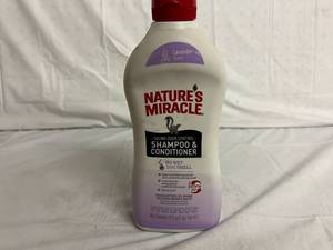 12 Bottles of Natures Miracle Pet Shampoo and Conditioner