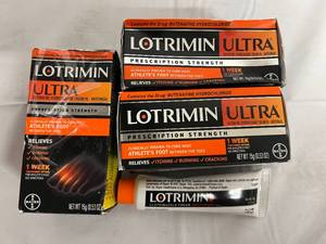 4 Bottles of Lotrimin Ultra Athletes Foot Relief