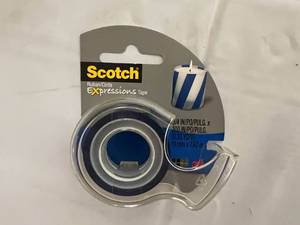 2 x 12ct Packs of 3M Expressions Tape - Blue