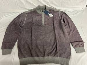 Twin Falls Quarter Zip Sweater - Size 1XB