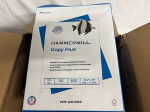 2500 Sheets of Hammermill Copy Paper - Legal Size