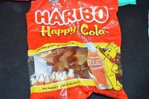 Mixed Lot of Candy Including Haribo, LifeSavers, PEZ, Smart Sweets, and Nerds