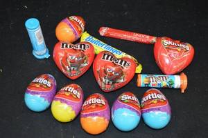 Assorted Candy Lot Skittles, M&Ms, Butterfinger, Lindt