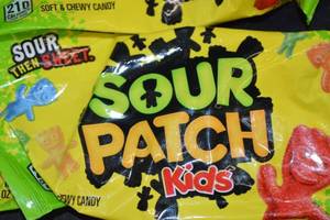 Lot of 12 Sour Patch Kids Soft & Chewy Candy Packs