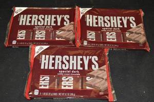 Lot of 3 Hersheys Special Dark Mildly Sweet Chocolate 6-Pack