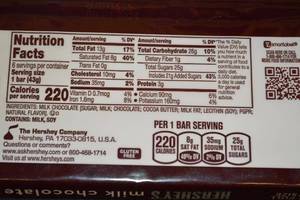 Lot of 3 Hersheys Milk Chocolate Bars 6-Pack