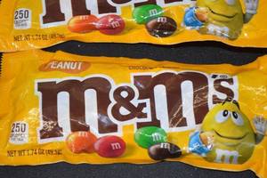 Lot of 9 Packs of M&Ms Peanut and Snickers Almond & White