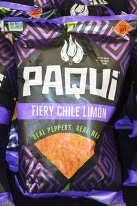 Lot of 6 Paqui Fiery Chile Lim�n Tortilla Chips (7 oz)
