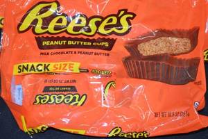 Lot of 3 Reeses Peanut Butter Cups Snack Size Bags