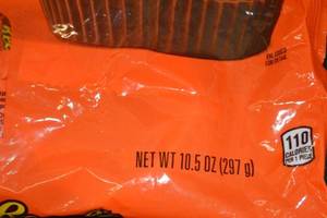 Lot of 3 Reeses Peanut Butter Cups Snack Size 10.5 oz Bags