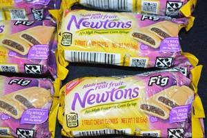 Lot of 10 Nabisco Newtons Fig Fruit Chewy Cookies 2 oz