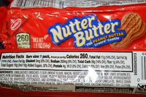 Lot of 12 Nutter Butter Peanut Butter Sandwich Cookies Packs