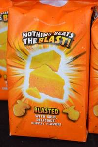 Lot of 7 Pepperidge Farm Goldfish Flavor Blasted Xtra Cheddar