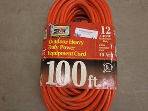 lot 11 image: 100 ft. Outdoor Heavy Duty Power Equipment Cord