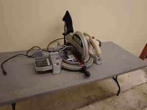 lot 6 image: Pro-Tech 12 Compound Miter Saw