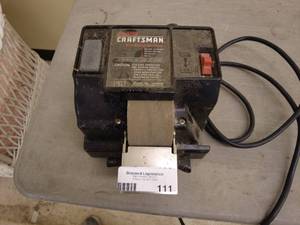 lot 111 image: Craftsman Wet Sharp Machine Model 146-66995