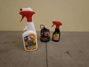 lot 278 image: Lot of Hunting Scent Control Sprays and Accessories