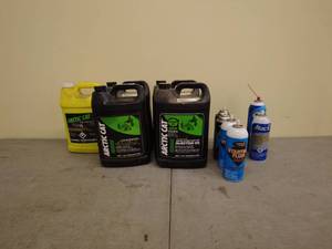 lot 283 image: Lot of Arctic Cat Oils, Antifreeze, and Engine Fluids
