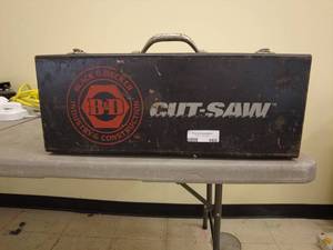 lot 165 image: Black & Decker Cut-Saw with Metal Case