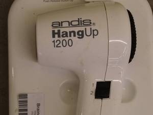 lot 167 image: Andis HangUp 1200 Wall-Mounted Hair Dryer