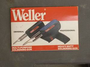lot 177 image: Weller Heavy Duty Soldering gun