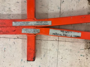 lot 306 image: Brackett Aircraft Universal Towbars model TH-5. 4500 gross weight